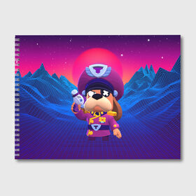 Альбом для рисования с принтом Генерал Гавс brawl stars в городе Новоалтайск, 100% бумага
 | матовая бумага, плотность 200 мг. | Тематика изображения на принте: brawl | brawl stars | brawlstars | brawl_stars | jessie | бравл | бравлер руффс | бравлстарс | генерал гавс