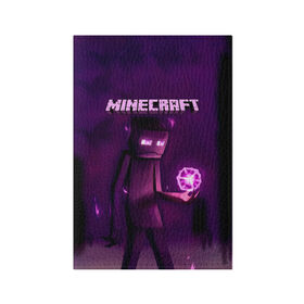 Обложка для паспорта матовая кожа с принтом Minecraft Слендермен в городе Новоалтайск, натуральная матовая кожа | размер 19,3 х 13,7 см; прозрачные пластиковые крепления | minecraft | алекс | белый | блоки | ведьма | взрывчатка | визера | волк | гаст | добывать | дракон | зеленый куб | зомби | игра | крафт | крипер | кубики | лошадка | майн | майнкрафт | манкрафт | овечка | оцелот
