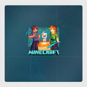 Магнитный плакат 3Х3 с принтом Minecraft в городе Новоалтайск, Полимерный материал с магнитным слоем | 9 деталей размером 9*9 см | minecraft | алекс | белый | блоки | ведьма | взрывчатка | визера | волк | гаст | добывать | дракон | зеленый куб | зомби | игра | крафт | крипер | кубики | лошадка | майн | майнкрафт | манкрафт | овечка | оцелот
