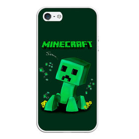 Чехол для iPhone 5/5S матовый с принтом Minecraft в городе Новоалтайск, Силикон | Область печати: задняя сторона чехла, без боковых панелей | minecraft | алекс | белый | блоки | ведьма | взрывчатка | визера | волк | гаст | добывать | дракон | зеленый куб | зомби | игра | крафт | крипер | кубики | лошадка | майн | майнкрафт | манкрафт | овечка | оцелот