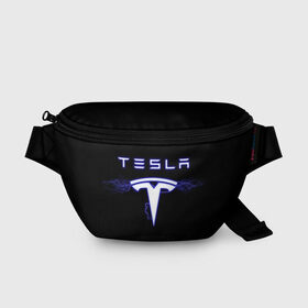Поясная сумка 3D с принтом TESLA в городе Новоалтайск, 100% полиэстер | плотная ткань, ремень с регулируемой длиной, внутри несколько карманов для мелочей, основное отделение и карман с обратной стороны сумки застегиваются на молнию | ac | acdc | america | auto | car | cars | dc | electro | elon | logo | musk | rock | space | spacex | tesla | usa | x | авто | автомобиль | илон | космос | лого | логотип | маск | машина | молнии | молния | музыка | рок | тесла | электричест