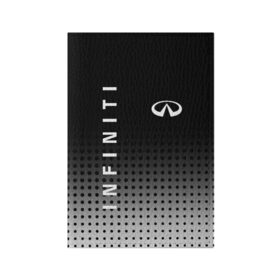 Обложка для паспорта матовая кожа с принтом Infiniti в городе Новоалтайск, натуральная матовая кожа | размер 19,3 х 13,7 см; прозрачные пластиковые крепления | Тематика изображения на принте: auto | avto | finik | infiniti | infiniti qx | infinity | qx70 | qx80 | авто | инфинити | финик