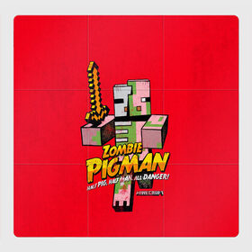 Магнитный плакат 3Х3 с принтом Minecraft PIGMAN в городе Новоалтайск, Полимерный материал с магнитным слоем | 9 деталей размером 9*9 см | minecraft | алекс | белый | блоки | ведьма | взрывчатка | визера | волк | гаст | добывать | дракон | зеленый куб | зомби | игра | крафт | крипер | кубики | лошадка | майн | майнкрафт | манкрафт | овечка | оцелот