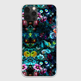 Чехол для iPhone 12 Pro Max с принтом Ночной сад в городе Новоалтайск, Силикон |  | бабочка | весенняя | весна | космос | красота | лето | мем | океан | орхидея | птичка | роза | романтика | с бабочками | сад | сирень | тюльпан | фиалка | цветок | цветы
