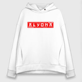 Женское худи Oversize хлопок с принтом Алена Alyona в городе Новоалтайск, френч-терри — 70% хлопок, 30% полиэстер. Мягкий теплый начес внутри —100% хлопок | боковые карманы, эластичные манжеты и нижняя кромка, капюшон на магнитной кнопке | alyona | name | names | алена | имена | имя