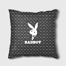 Подушка 3D с принтом BADBOY (плохой мальчик) в городе Новоалтайск, наволочка – 100% полиэстер, наполнитель – холлофайбер (легкий наполнитель, не вызывает аллергию). | состоит из подушки и наволочки. Наволочка на молнии, легко снимается для стирки | erotic | femdom | love | playboy | для влюбленных | любовь | плейбой | подарок любви | поцелуй | романтика | садо мазо | свидание | страсть | фемдом 