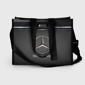 Сумка-шоппер 3D с принтом MERCEDES BENZ МЕРСЕДЕС БЕНЗ в городе Новоалтайск, 100% полиэстер | застегивается на металлическую кнопку; внутренний карман застегивается на молнию. Стенки укреплены специальным мягким материалом, чтобы защитить содержимое от несильных ударов
 | auto | automobile | car | carbon | machine | mercedes | mercedes benz | motor | motor car | sport car | tegunvteg | автомашина | бренд | легковой автомобиль | марка | мерседес | немцы | спортивный автомобиль | тачка