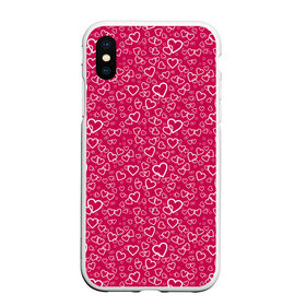 Чехол для iPhone XS Max матовый с принтом Love в городе Новоалтайск, Силикон | Область печати: задняя сторона чехла, без боковых панелей | love | амур | афродита | валентинка | влюбленность | вторая половинка | купидон | любовь | нежность | отношения | подарок любви | поцелуй | праздник любви | романтика | свадьба | свидание | семья