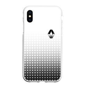Чехол для iPhone XS Max матовый с принтом Renault в городе Новоалтайск, Силикон | Область печати: задняя сторона чехла, без боковых панелей | auto | avto | duster | kiger | logan | renault | reno | авто | дастер | логан | рено | рено логан | рэно