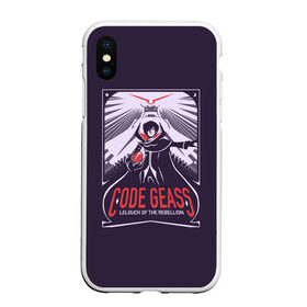 Чехол для iPhone XS Max матовый с принтом Code geass Код Гиас в городе Новоалтайск, Силикон | Область печати: задняя сторона чехла, без боковых панелей | anime | академия | аниме | анимэ | ашфорд | гиас | зеро | код гиас | лелуш | лулу | черный принц