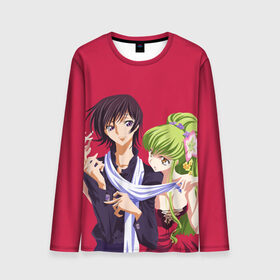 Мужской лонгслив 3D с принтом Code geass Код Гиас в городе Новоалтайск, 100% полиэстер | длинные рукава, круглый вырез горловины, полуприлегающий силуэт | anime | академия | аниме | анимэ | ашфорд | гиас | зеро | код гиас | лелуш | лулу | черный принц