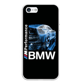 Чехол для iPhone 5/5S матовый с принтом BMW в городе Новоалтайск, Силикон | Область печати: задняя сторона чехла, без боковых панелей | auto | bmw машины | авто | автомобильные | бмв