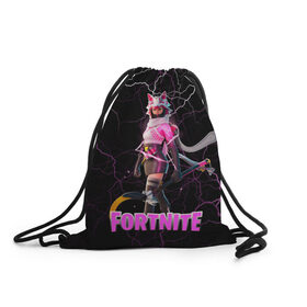 Рюкзак-мешок 3D с принтом Vi Fox Fortnite в городе Новоалтайск, 100% полиэстер | плотность ткани — 200 г/м2, размер — 35 х 45 см; лямки — толстые шнурки, застежка на шнуровке, без карманов и подкладки | chapter 2 | chapter 2: season 5 | fortnite | fortnite 3 | fortnite лиса | fox clan | vi | vi fox | vi fox clan fortnite | vi fox fortnite | ви фокс | глава 2 сезон 5 | клан лисы | скин лисы | фокс клан | фортнайт | фортнайт глава 2 | фортнайт лиса ви