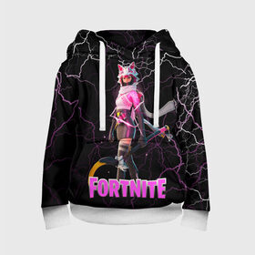 Детская толстовка 3D с принтом Vi Fox Fortnite в городе Новоалтайск, 100% полиэстер | двухслойный капюшон со шнурком для регулировки, мягкие манжеты на рукавах и по низу толстовки, спереди карман-кенгуру с мягким внутренним слоем | chapter 2 | chapter 2: season 5 | fortnite | fortnite 3 | fortnite лиса | fox clan | vi | vi fox | vi fox clan fortnite | vi fox fortnite | ви фокс | глава 2 сезон 5 | клан лисы | скин лисы | фокс клан | фортнайт | фортнайт глава 2 | фортнайт лиса ви