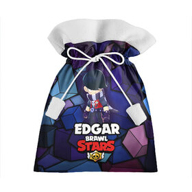 Подарочный 3D мешок с принтом BRAWL STARS EDGAR в городе Новоалтайск, 100% полиэстер | Размер: 29*39 см | Тематика изображения на принте: 8 bit | brawl stars | byron | colette | crow | edgar | gale | leon | max | mr.p | sally leon | shark | virus 8 bit | werewolf leon | акула | байрон | берли | бравл старс | ворон | коллет | макс | оборотень | эдгар