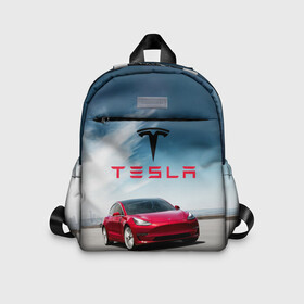 Детский рюкзак 3D с принтом Tesla Model 3 в городе Новоалтайск, 100% полиэстер | лямки с регулируемой длиной, сверху петелька, чтобы рюкзак можно было повесить на вешалку. Основное отделение закрывается на молнию, как и внешний карман. Внутри дополнительный карман. По бокам два дополнительных кармашка | Тематика изображения на принте: 3 | america | auto | car | electric | elon | model | motors | musk | tesla | usa | vehicle | авто | америка | илон | маск | модель | сша | тесла | электромобиль
