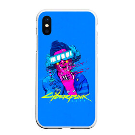 Чехол для iPhone XS Max матовый с принтом Cyberpunk 2077 в городе Новоалтайск, Силикон | Область печати: задняя сторона чехла, без боковых панелей | Тематика изображения на принте: cyberpunk 2077 | hacker | maelstrom | militech | quadra | samurai | sci fi | technology | trauma team | v | будущее | игра | иероглифы | киану ривз | кибер | киберпанк | киборг | киборги | корпорация | лого | милитек | панк | роботы | самурай | т