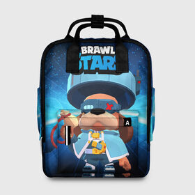 Женский рюкзак 3D с принтом Генерал Гавс brawl stars в городе Новоалтайск, 100% полиэстер | лямки с регулируемой длиной, сверху ручки, чтобы рюкзак нести как сумку. Основное отделение закрывается на молнию, как и внешний карман. Внутри два дополнительных кармана, один из которых закрывается на молнию. По бокам два дополнительных кармашка, куда поместится маленькая бутылочка
 | brawl | brawl stars | brawlstars | brawl_stars | jessie | бравл | бравлер руффс | бравлстарс | генерал гавс
