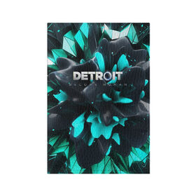 Обложка для паспорта матовая кожа с принтом Detroit Become Human (S) в городе Новоалтайск, натуральная матовая кожа | размер 19,3 х 13,7 см; прозрачные пластиковые крепления | android | connor | detroit become human | game | rk 800 | urban | будущее | город | детроит | игры | мир | роботы | технологии
