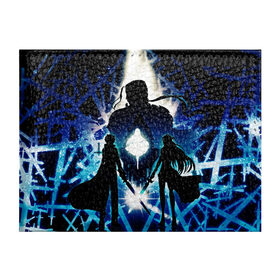 Обложка для студенческого билета с принтом Sword Art Online Кирито Асуна в городе Новоалтайск, натуральная кожа | Размер: 11*8 см; Печать на всей внешней стороне | Тематика изображения на принте: alicization | rising steel | sao | sword art online | алисизация | кирито | мастера меча | мастера меча онлайн | мастера мечей | сао