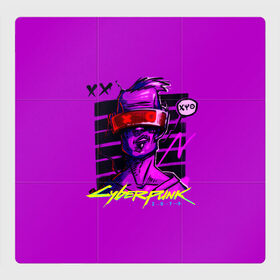 Магнитный плакат 3Х3 с принтом Cyberpunk 2077 в городе Новоалтайск, Полимерный материал с магнитным слоем | 9 деталей размером 9*9 см | cyberpunk 2077 | hacker | maelstrom | militech | quadra | samurai | sci fi | technology | trauma team | v | будущее | игра | иероглифы | киану ривз | кибер | киберпанк | киборг | киборги | корпорация | лого | милитек | панк | роботы | самурай | т