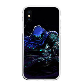 Чехол для iPhone XS Max матовый с принтом Omen в городе Новоалтайск, Силикон | Область печати: задняя сторона чехла, без боковых панелей | Тематика изображения на принте: breach | brimstone | cypher | game | jett | omen | phoenix | raze | sage | sova | valorant | viper | бримстоун | вайпер | валорант | велорант | вэлорант | джет | игра | омен | рейс | сайфер | сова | сэйдж | феникс