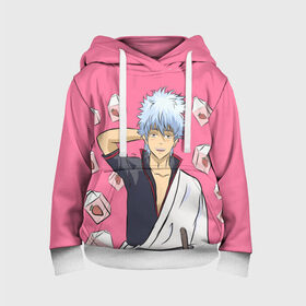Детская толстовка 3D с принтом Gintama | Гинтама в городе Новоалтайск, 100% полиэстер | двухслойный капюшон со шнурком для регулировки, мягкие манжеты на рукавах и по низу толстовки, спереди карман-кенгуру с мягким внутренним слоем | anime | gintama | аниме | анимэ | гинтама | гинтоки саката | кагура | последний самурай | хидэаки сорати | шинпачи шимур | япония