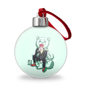 Ёлочный шар с принтом Gintama | Гинтама в городе Новоалтайск, Пластик | Диаметр: 77 мм | anime | gintama | аниме | анимэ | гинтама | гинтоки саката | кагура | последний самурай | хидэаки сорати | шинпачи шимура | япония