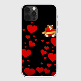 Чехол для iPhone 12 Pro Max с принтом Плюшевый мишка в городе Новоалтайск, Силикон |  | Тематика изображения на принте: love | день влюбленных | любовь | мишка | сердечки