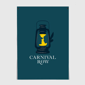 Постер с принтом Карнивал Роу - Carnival Row в городе Новоалтайск, 100% бумага
 | бумага, плотность 150 мг. Матовая, но за счет высокого коэффициента гладкости имеет небольшой блеск и дает на свету блики, но в отличии от глянцевой бумаги не покрыта лаком | carnival row | волшебный | исторический | карнивал роу | крылья | лампа | лого | логотип | подарок | сериал | сказка | фея | шляпа