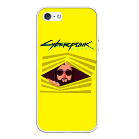 Чехол для iPhone 5/5S матовый с принтом Cyberpunk 2077 в городе Новоалтайск, Силикон | Область печати: задняя сторона чехла, без боковых панелей | Тематика изображения на принте: cyberpunk 2077 | hacker | maelstrom | militech | quadra | samurai | sci fi | technology | trauma team | v | будущее | игра | иероглифы | киану ривз | кибер | киберпанк | киборг | киборги | корпорация | лого | милитек | панк | роботы | самурай | т