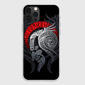 Чехол для iPhone 12 Pro Max с принтом Демон в городе Новоалтайск, Силикон |  | Тематика изображения на принте: braid | celtic | demon | devil | mantra | ornament | pattern | profile | демон | дьявол | кельтский | мантра | орнамент | плетенка | профиль | узор