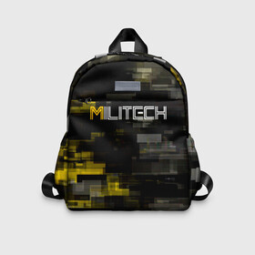 Детский рюкзак 3D с принтом MILITECH камуфляж Cyberpunk 2077 в городе Новоалтайск, 100% полиэстер | лямки с регулируемой длиной, сверху петелька, чтобы рюкзак можно было повесить на вешалку. Основное отделение закрывается на молнию, как и внешний карман. Внутри дополнительный карман. По бокам два дополнительных кармашка | cyberpunk 2077 | hacker | maelstrom | militech | quadra | samurai | sci fi | technology | trauma team | v | будущее | игра | иероглифы | киану ривз | кибер | киберпанк | киборг | киборги | корпорация | лого | милитек | панк | роботы | самурай | т