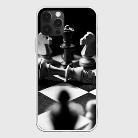 Чехол для iPhone 12 Pro Max с принтом Шахматы фигуры доска ход мат в городе Новоалтайск, Силикон |  | выигрыш | гроссмейстер | доска | игра | конь | королева | королевский гамбит | король | мат | монохром | партия | победа | поражение | проигрыш | сериал | слон | ферзь | фигуры | фото | ход королевы | чб