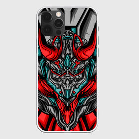Чехол для iPhone 12 Pro Max с принтом CyberSkull в городе Новоалтайск, Силикон |  | Тематика изображения на принте: cyberpunk | evil | head | mask | mechanical | rage | robot | skull | арт | гнев | голова | демон | дьявол | злой | киберпанк | маска | механический | монстр | робот | рога | самурай | череп