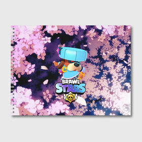 Альбом для рисования с принтом Brawl Stars - Ronin Ruffs в городе Новоалтайск, 100% бумага
 | матовая бумага, плотность 200 мг. | Тематика изображения на принте: brawl | brawl ruffs | brawl stars | brawl stars ronin ruffs | brawler | colonel ruffs | leon | new brawler | ronin ruffs | ruffs | ruffus | starrforce | бравл | бравл собака | бравл старс | бравлер | гавс | генерал гавс | леон | ронин 