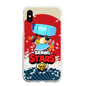Чехол для iPhone XS Max матовый с принтом Brawl Stars - Ronin Ruffs в городе Новоалтайск, Силикон | Область печати: задняя сторона чехла, без боковых панелей | brawl | brawl ruffs | brawl stars | brawl stars ronin ruffs | brawler | colonel ruffs | leon | new brawler | ronin ruffs | ruffs | ruffus | starrforce | бравл | бравл собака | бравл старс | бравлер | гавс | генерал гавс | леон | ронин 