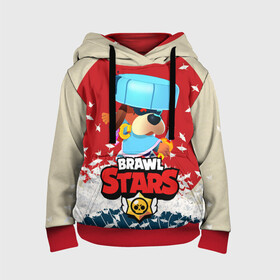 Детская толстовка 3D с принтом Brawl Stars - Ronin Ruffs в городе Новоалтайск, 100% полиэстер | двухслойный капюшон со шнурком для регулировки, мягкие манжеты на рукавах и по низу толстовки, спереди карман-кенгуру с мягким внутренним слоем | brawl | brawl ruffs | brawl stars | brawl stars ronin ruffs | brawler | colonel ruffs | leon | new brawler | ronin ruffs | ruffs | ruffus | starrforce | бравл | бравл собака | бравл старс | бравлер | гавс | генерал гавс | леон | ронин 