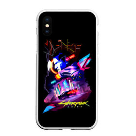 Чехол для iPhone XS Max матовый с принтом Cyberpunk 2077 в городе Новоалтайск, Силикон | Область печати: задняя сторона чехла, без боковых панелей | cyberpunk 2077 | hacker | maelstrom | militech | quadra | samurai | sci fi | technology | trauma team | v | будущее | игра | иероглифы | киану ривз | кибер | киберпанк | киборг | киборги | корпорация | лого | милитек | панк | роботы | самурай | т