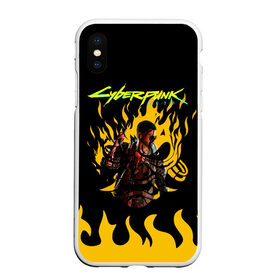 Чехол для iPhone XS Max матовый с принтом Cyberpunk 2077 в городе Новоалтайск, Силикон | Область печати: задняя сторона чехла, без боковых панелей | cyberpunk 2077 | hacker | maelstrom | militech | quadra | samurai | sci fi | technology | trauma team | v | будущее | игра | иероглифы | киану ривз | кибер | киберпанк | киборг | киборги | корпорация | лого | милитек | панк | роботы | самурай | т