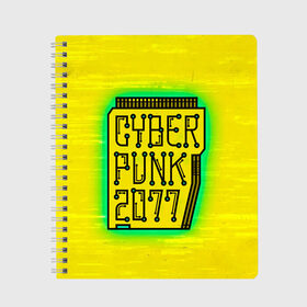Тетрадь с принтом Cyberpunk 2077 в городе Новоалтайск, 100% бумага | 48 листов, плотность листов — 60 г/м2, плотность картонной обложки — 250 г/м2. Листы скреплены сбоку удобной пружинной спиралью. Уголки страниц и обложки скругленные. Цвет линий — светло-серый
 | cyberpunk 2077 | hacker | maelstrom | militech | quadra | samurai | sci fi | technology | trauma team | v | будущее | игра | иероглифы | киану ривз | кибер | киберпанк | киборг | киборги | корпорация | лого | милитек | панк | роботы | самурай | т