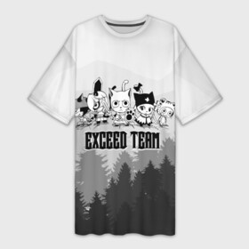 Платье-футболка 3D Exceed Team: в городе Новоалтайск, | | anime | fairy tail | аниме | анимэ | берсерк | волшебники | грей | локи | люси | нацу | сказка о хвосте феи | фэйри тэйл | хвост феи | эльза