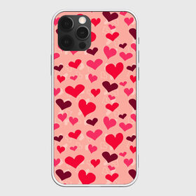 Чехол для iPhone 12 Pro Max с принтом Розовые Сердечки в городе Новоалтайск, Силикон |  | Тематика изображения на принте: 14 february | 14 февраля | h | heart | love day | valentines day | валентин | день валентина | день влюбленных | день святого | день святого валентина | любовь | праздник | сердечко | сердце | февраль