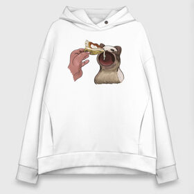 Женское худи Oversize хлопок с принтом Pop Cat в городе Новоалтайск, френч-терри — 70% хлопок, 30% полиэстер. Мягкий теплый начес внутри —100% хлопок | боковые карманы, эластичные манжеты и нижняя кромка, капюшон на магнитной кнопке | art | cat | dj | eat | feed | goer | musician | party | pop | singer | арт | буп | диджей | кот | кошка | музыкант | певец | поп | тусовщик