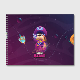 Альбом для рисования с принтом Генерал Гавс brawl stars в городе Новоалтайск, 100% бумага
 | матовая бумага, плотность 200 мг. | Тематика изображения на принте: brawl | brawl stars | brawlstars | brawl_stars | jessie | бравл | бравлер руффс | бравлстарс | генерал гавс
