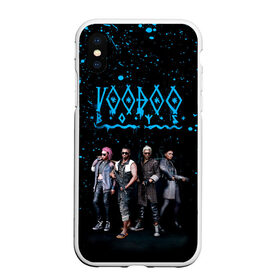 Чехол для iPhone XS Max матовый с принтом VOODOO BOYS в городе Новоалтайск, Силикон | Область печати: задняя сторона чехла, без боковых панелей | cyberpunk 2077 | hacker | maelstrom | militech | quadra | samurai | sci fi | technology | trauma team | v | будущее | игра | иероглифы | киану ривз | кибер | киберпанк | киборг | киборги | корпорация | лого | милитек | панк | роботы | самурай | т