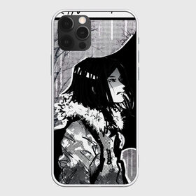 Чехол для iPhone 12 Pro Max с принтом аниме манга в городе Новоалтайск, Силикон |  | авторский | аниме | манга | оригинальный | черно белый