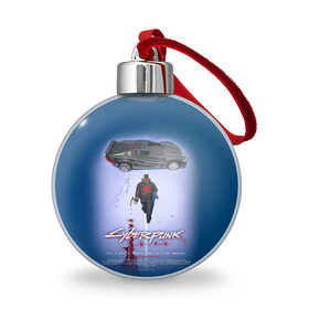 Ёлочный шар с принтом Cyberpunk 2077 в городе Новоалтайск, Пластик | Диаметр: 77 мм | cyberpunk 2077 | hacker | maelstrom | militech | quadra | samurai | sci fi | technology | trauma team | v | будущее | игра | иероглифы | киану ривз | кибер | киберпанк | киборг | киборги | корпорация | лого | милитек | панк | роботы | самурай | т