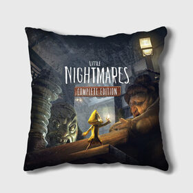 Подушка 3D с принтом Little Nightmares 2 в городе Новоалтайск, наволочка – 100% полиэстер, наполнитель – холлофайбер (легкий наполнитель, не вызывает аллергию). | состоит из подушки и наволочки. Наволочка на молнии, легко снимается для стирки | little nightmares | nightmares | игры | литл найтмейрс | моно | учительница