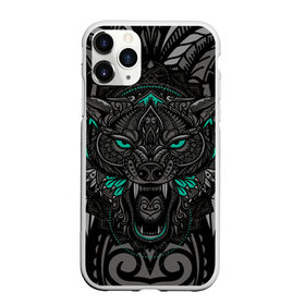 Чехол для iPhone 11 Pro матовый с принтом Рисунок волк в городе Новоалтайск, Силикон |  | art | head | wolf | абстракция | арт | волк | голова | животные | орнамент | рисунок | сова